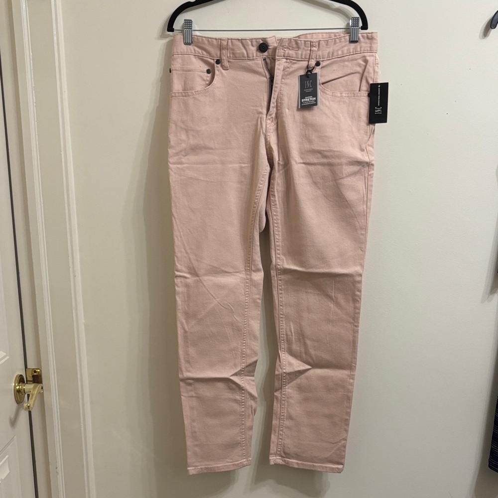 INC International Concepts Blush Stretch Jeans